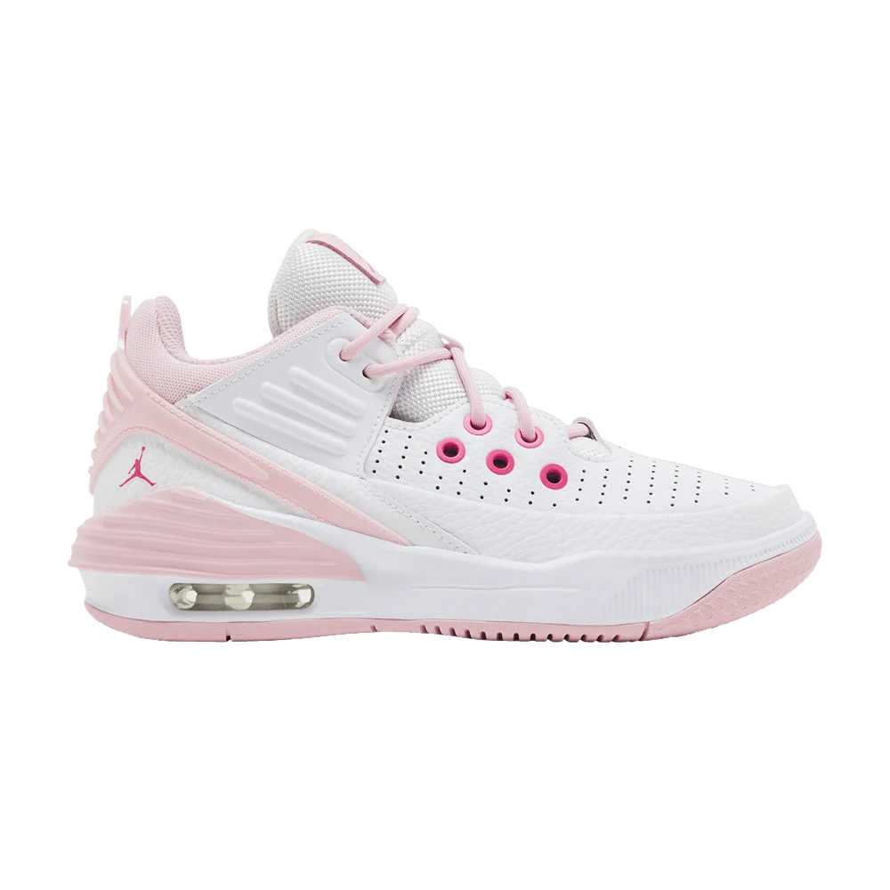 Krossovki-Air-Jordan-Max-Aura-5-GS-White-Fierce-Pink