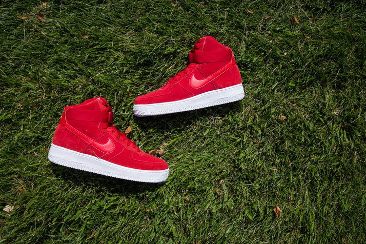 Кроссовки Nike Air Force 1 High '07 'Gym Red'