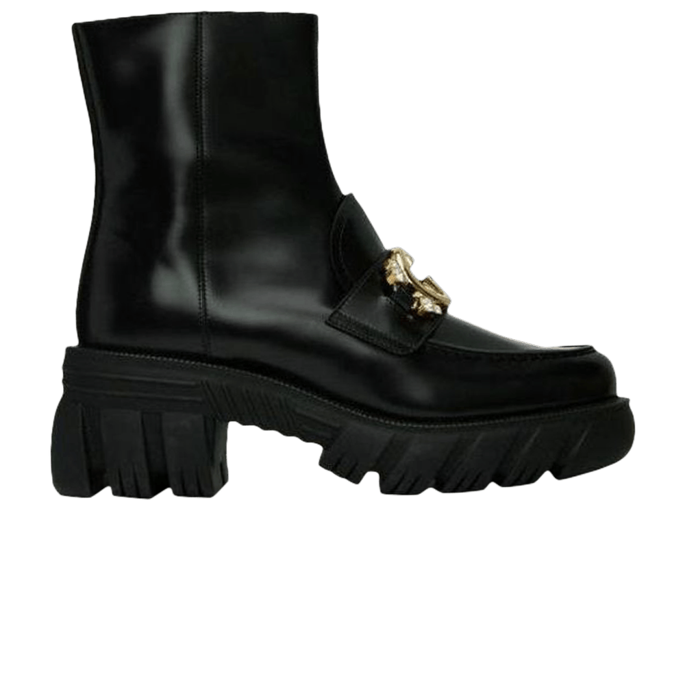Кроссовки Gucci Wmns Interlocking G Boot 'Nero'