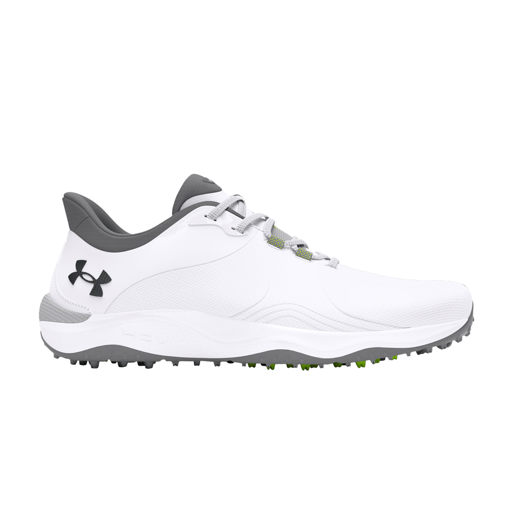Кроссовки Under Armour Drive Pro Spikeless Golf 'White Metallic Gun Metal'