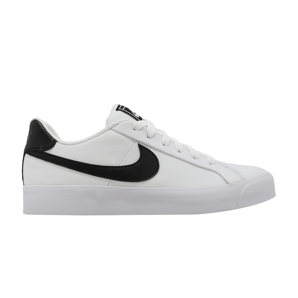 Nike Wmns Court Royale AC Canvas 'White Black'