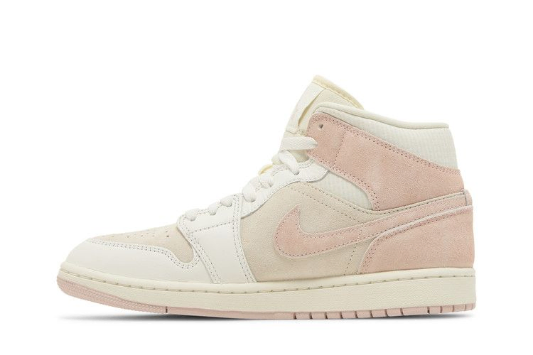Кроссовки Wmns Air Jordan 1 Mid SE 'Seersucker'