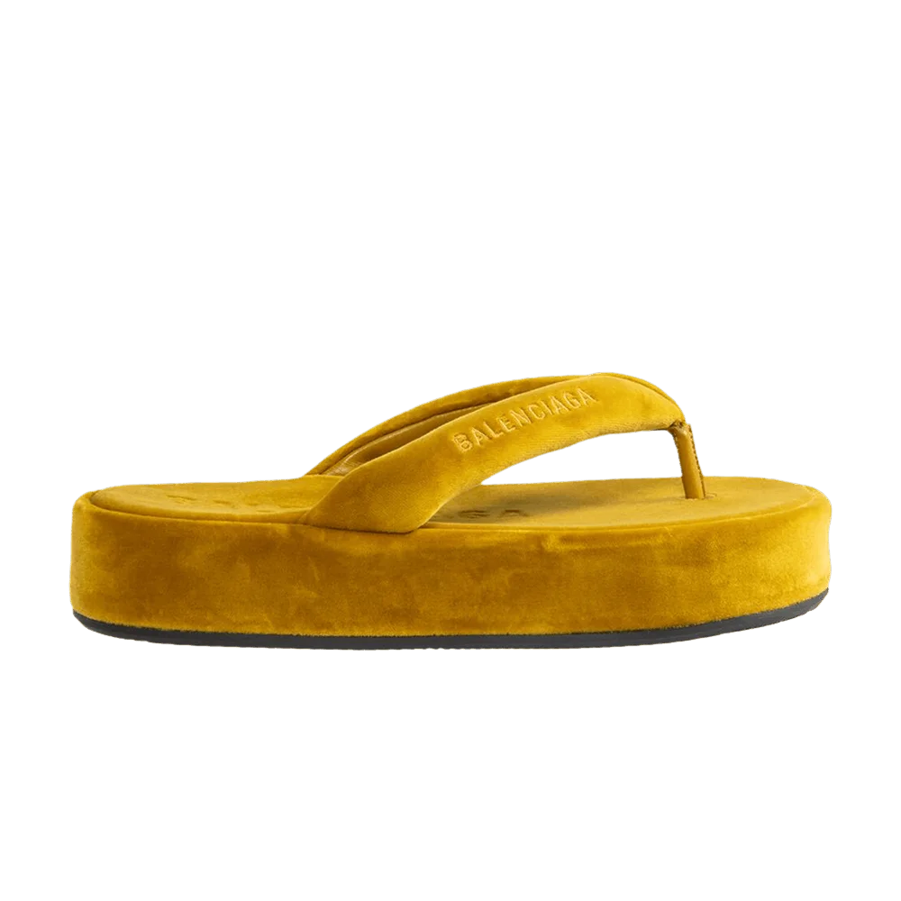 Кроссовки Balenciaga Wmns Jet Lag Thong 'Mustard'