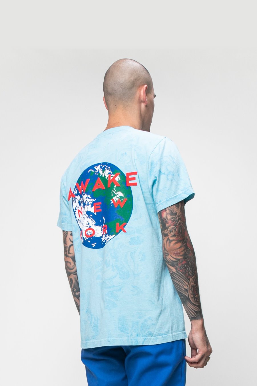 Футболка Awake NYX Eco Life Tee Blue
