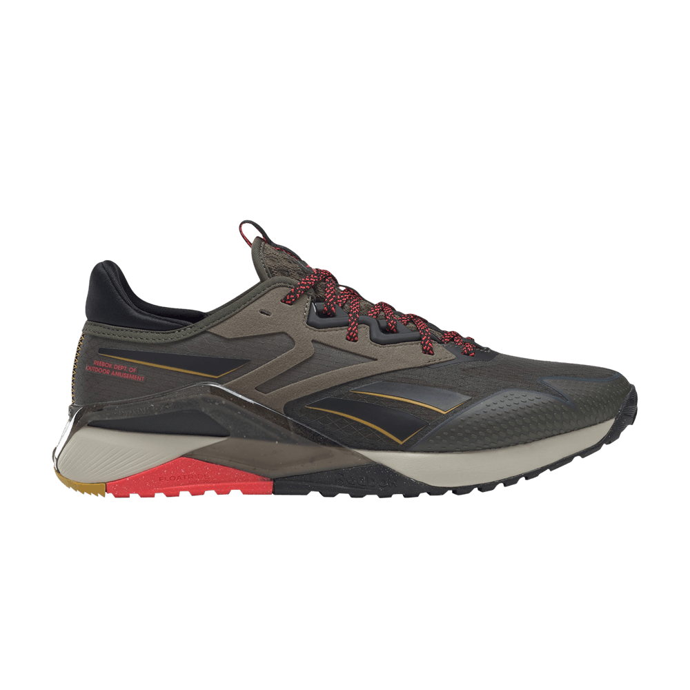 Кроссовки Reebok Nano X2 TR Adventure 'Army Green Neon Cherry'