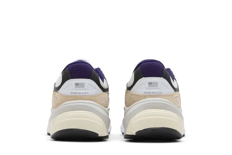Кроссовки Teddy Santis x New Balance 990v6 Made in USA 'White Black Plum'