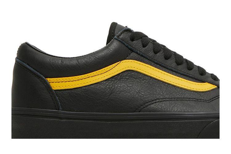 Vans Old Skool 'Leather Pop - Black Lemon Chrome'