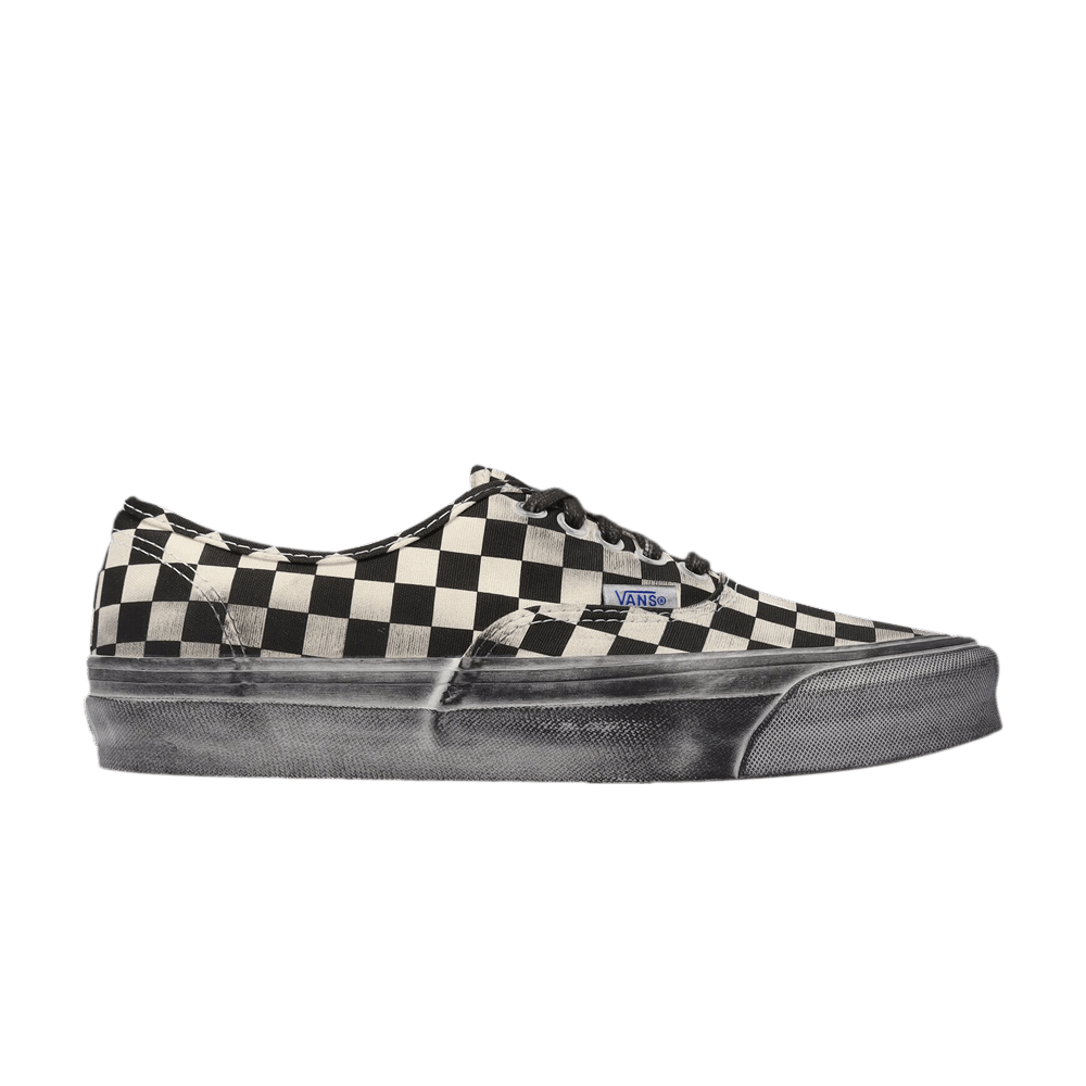 Кроссовки Vans OG Authentic LX 'Stressed - Black Checkerboard'