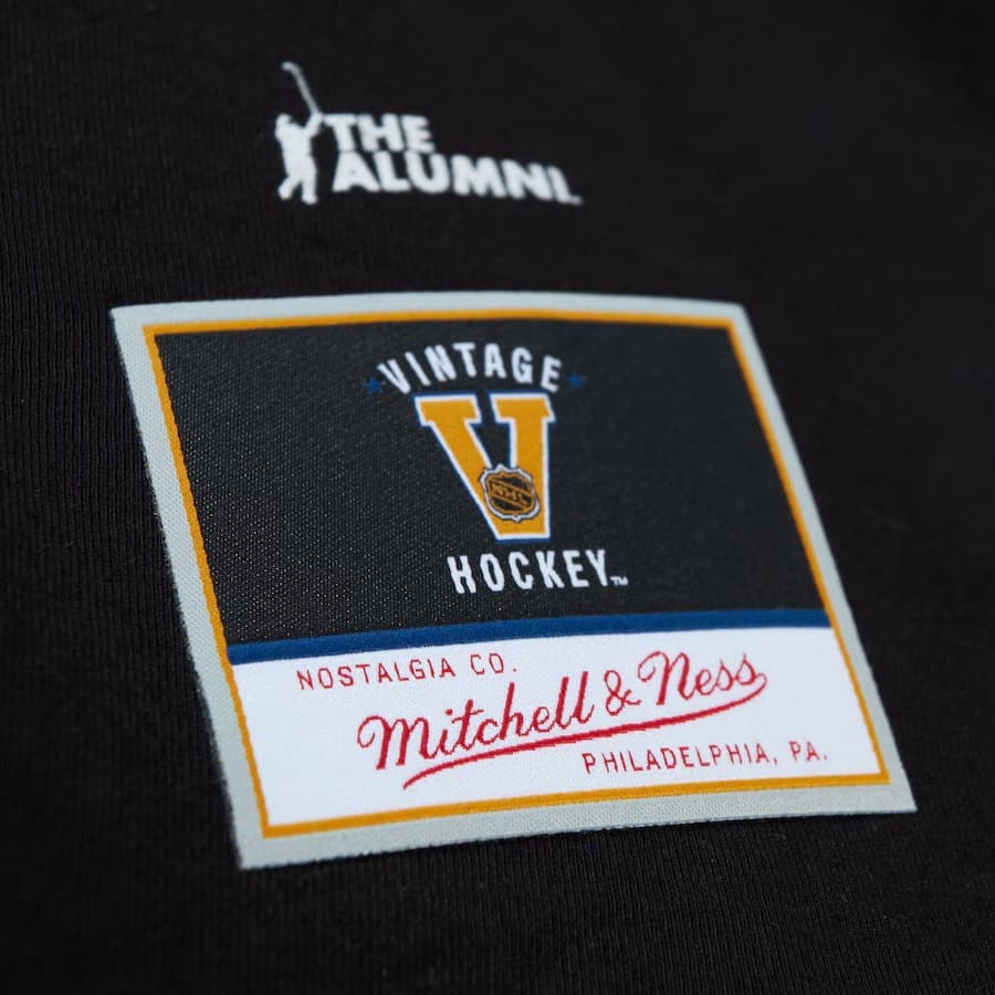 Футболка Mitchell & Ness Luc Robitaille Black Los Angeles Kings Name & Number T-Shirt
