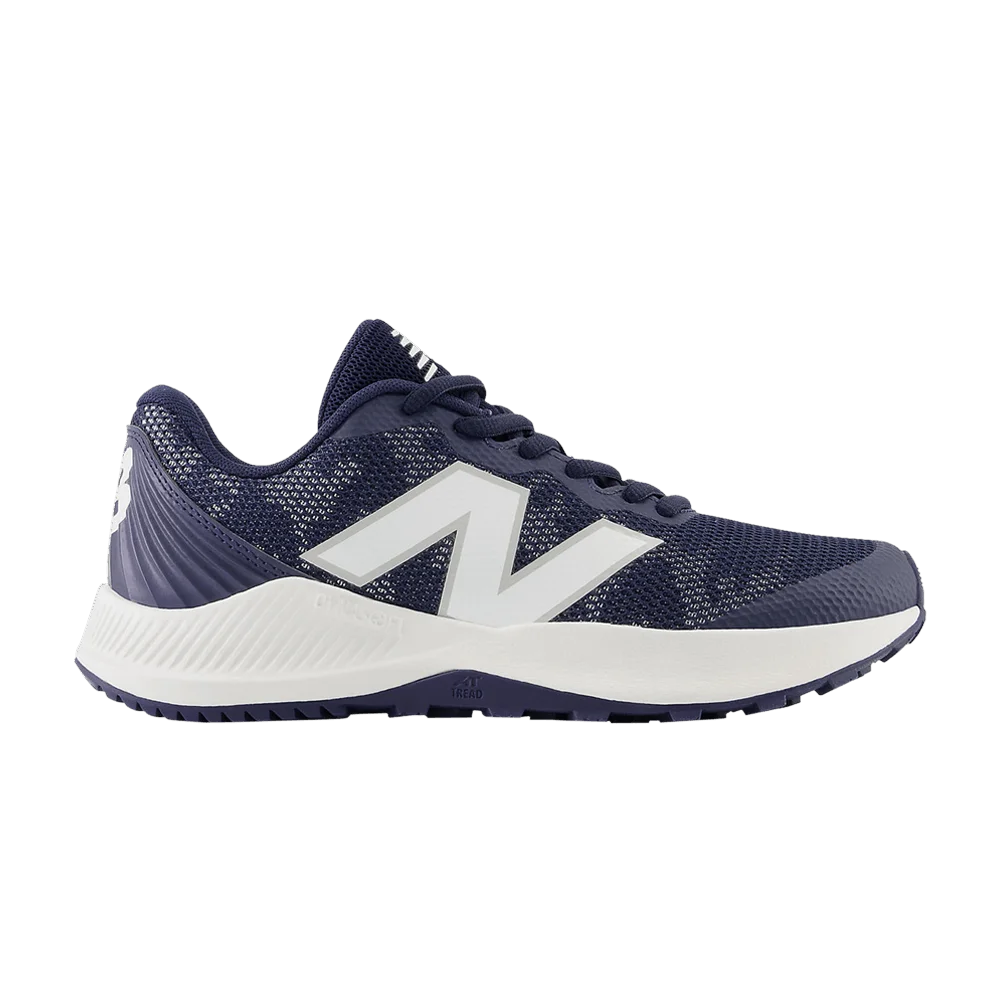 Кроссовки New Balance FuelCell Trainer v7 TF Big Kid Wide 'Team Navy Optic White'