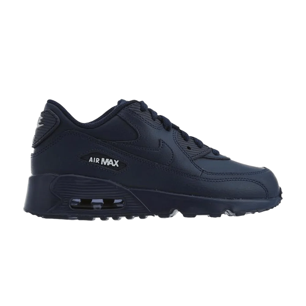 Krossovki-Nike-Air-Max-90-Leather-PS-Midnight-Navy