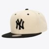 Mitchell-Ness-Cream-Black-New-York-Yankees-Logo-Snapback-Hat-100x100