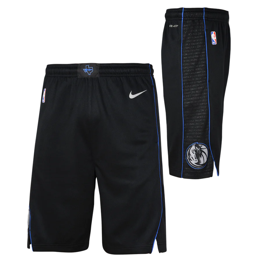 Nike-Dallas-Mavericks-2024-City-Edition-Swingman-Youth-NBA-Shorts-1