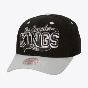 Mitchell-Ness-Black-Los-Angeles-Kings-Block-Sweep-Pro-Vintage-Adjustable-Hat-300x300