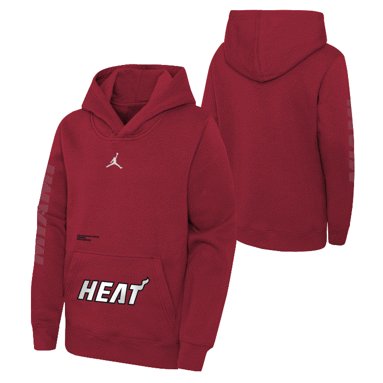 Худи Nike Miami Heat 2024 Statement Courtside Youth NBA Hoodie