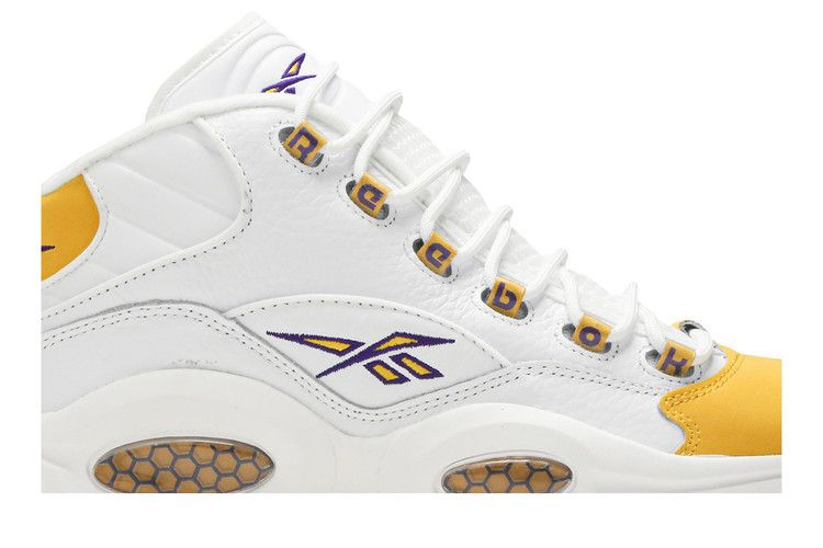 Кроссовки Reebok Question Mid 'Yellow Toe'
