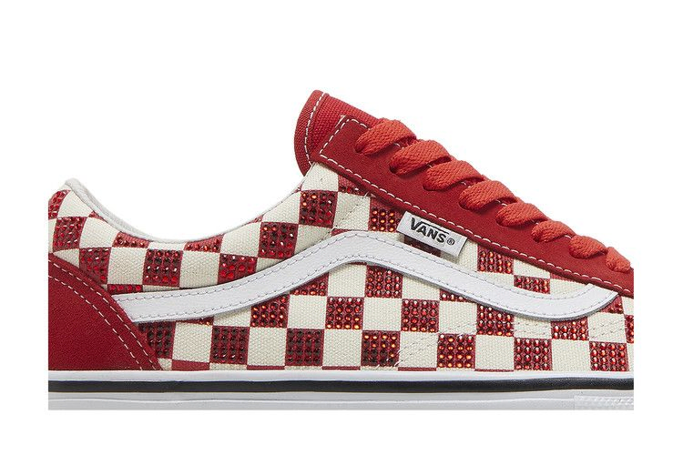 Supreme x Swarovski x Vans Skate Old Skool 'Red'