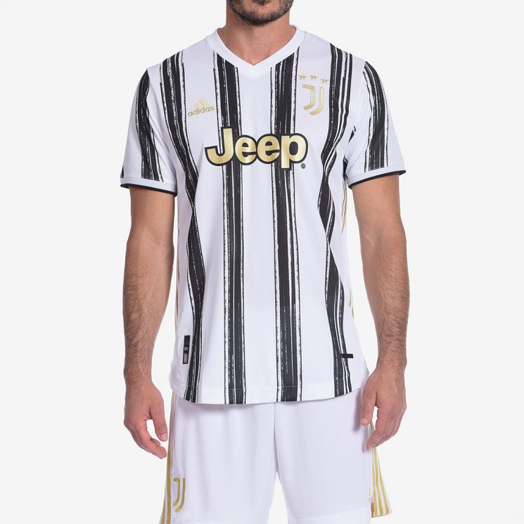 Футболка adidas Juventus Maglia Gara Home Authentic 2020/21 Jersey White