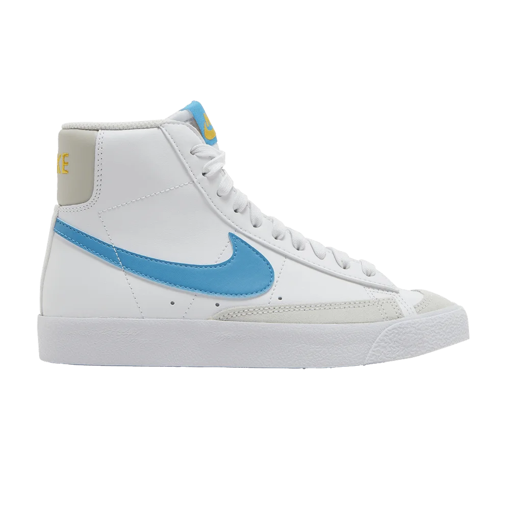 Krossovki-Nike-Blazer-Mid-77-GS-White-Laser-Blue