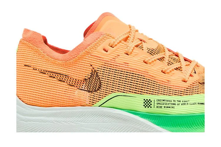 Кроссовки Nike Wmns ZoomX Vaporfly Next% 2 'Peach Cream Green Shock'