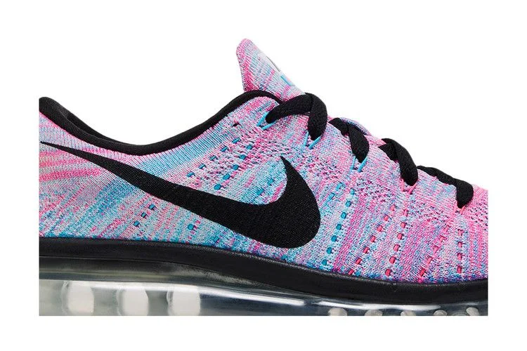 Кроссовки Nike Wmns Flyknit Air Max 'Chlorine Blue Pink Blast'