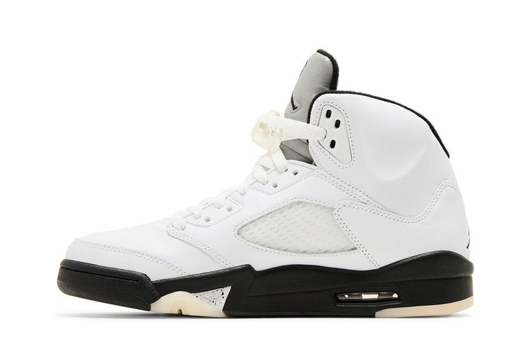 Кроссовки Air Jordan 5 Retro 'White Black'