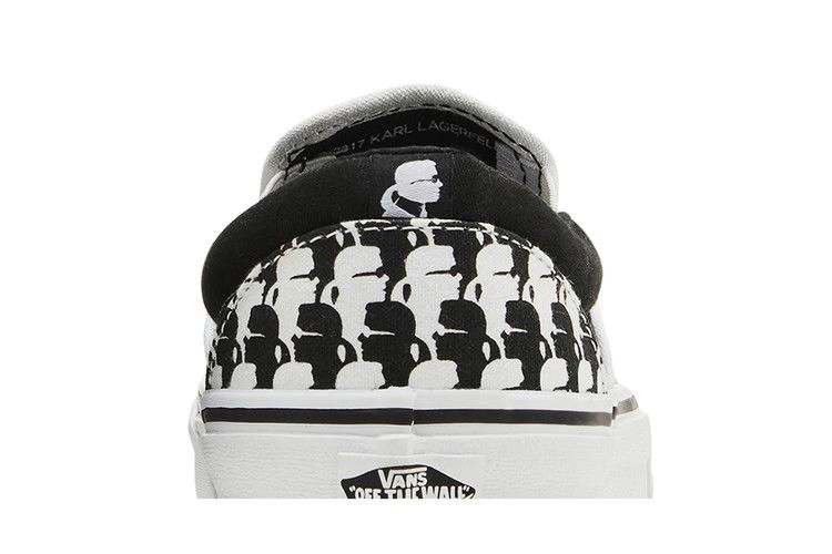 Кроссовки Vans Karl Lagerfeld x Classic Slip-On 'True White'