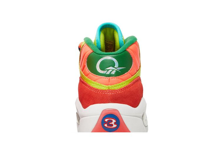 Кроссовки Reebok Question Mid Big Kid 'Color Explosion'