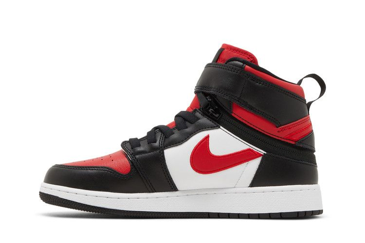 Кроссовки Air Jordan 1 High FlyEase GS 'Bred Toe'