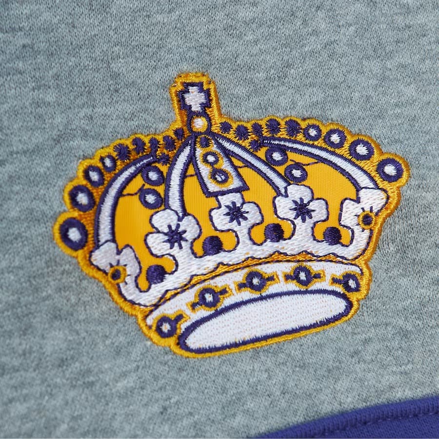 Худи Mitchell & Ness Black Los Angeles Kings Head Coach Pullover Hoodie