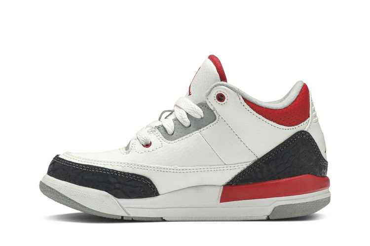 Кроссовки Air Jordan 3 Retro PS 'White Fire Red' 2013