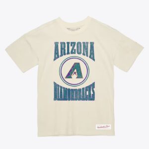 Mitchell-Ness-Cream-Arizona-Diamondbacks-Arched-Logo-Slub-T-Shirt-300x300