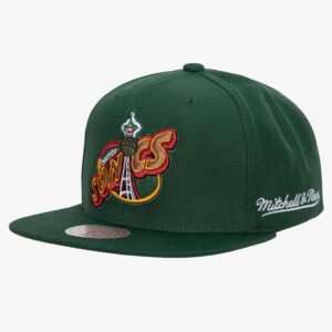 Mitchell-Ness-Green-Seattle-SuperSonics-Hardwood-Classics-English-Dropback-Snapback-Hat-300x300