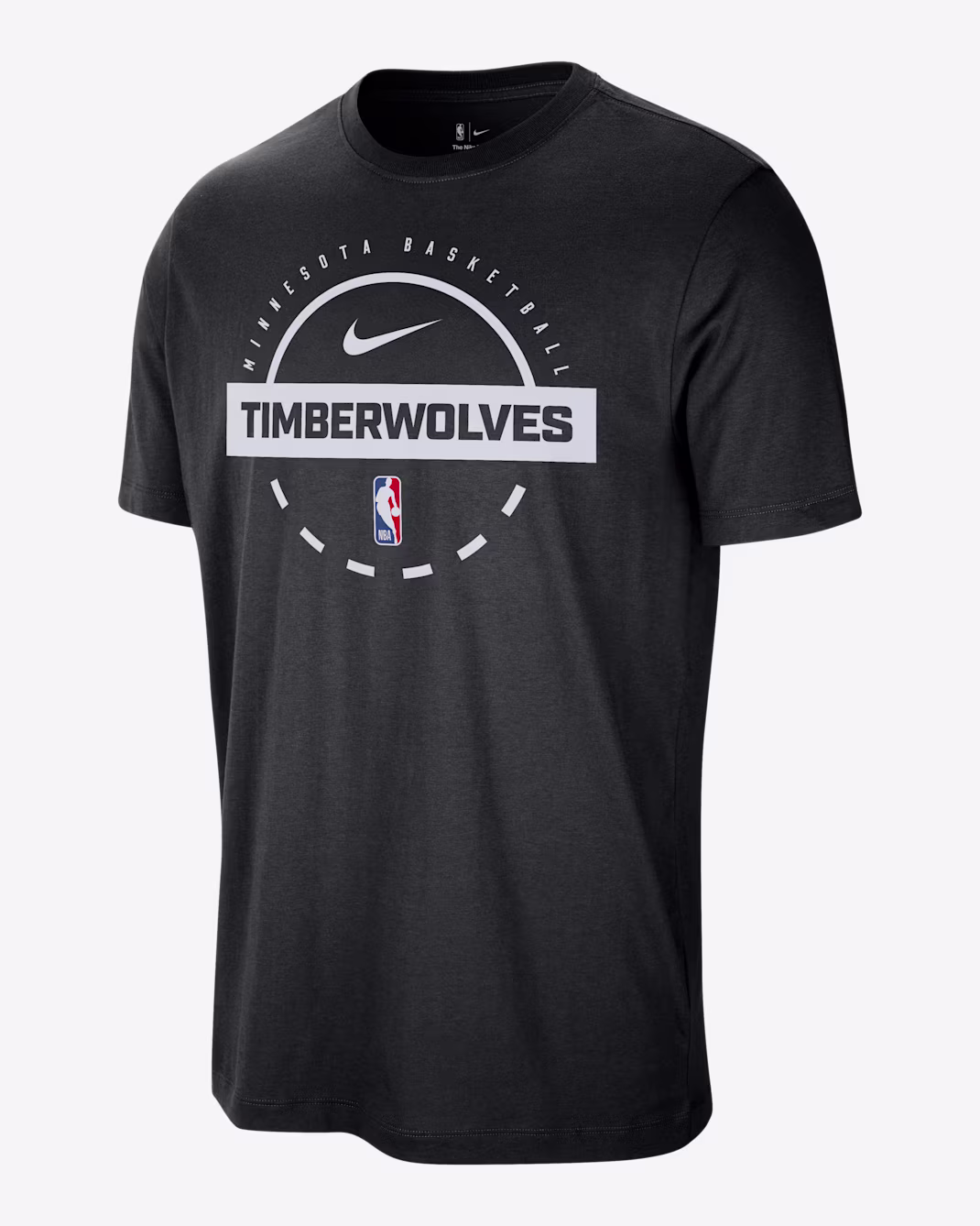Мужская тренировочная футболка Nike NBA Minnesota Timberwolves Black