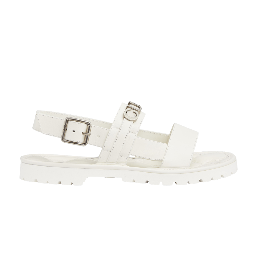 Сандалии Gucci Logo Sandal 'White'