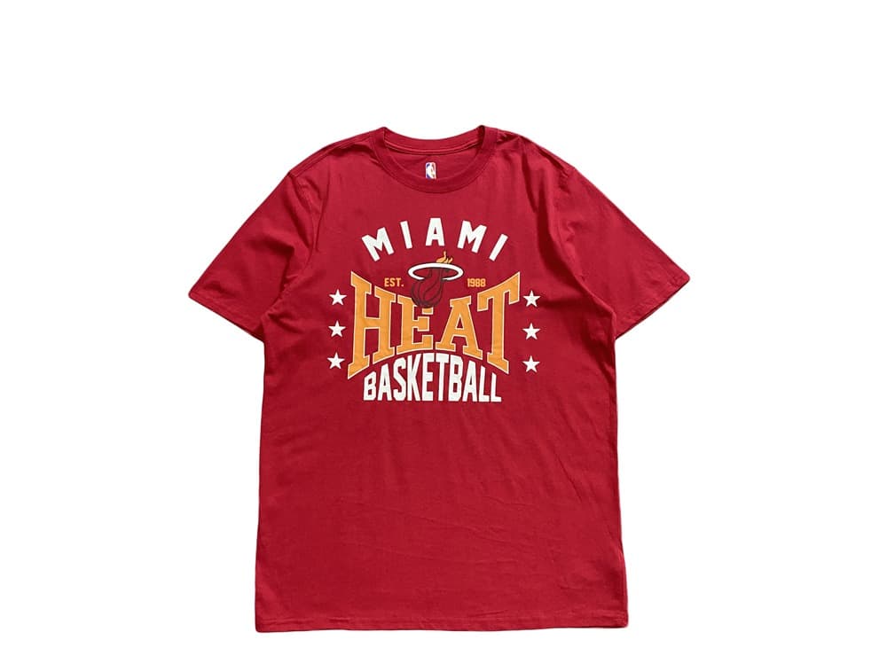 Футболка Main Squeeze NBA Miami Heat Red T-Shirt