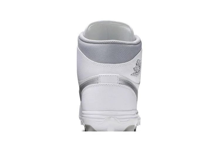 Кроссовки Air Jordan 1 Mid TD Cleat 'Metallic Silver'