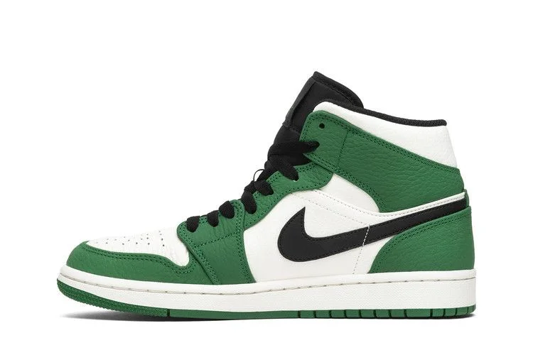 Кроссовки Air Jordan 1 Mid 'Pine Green'