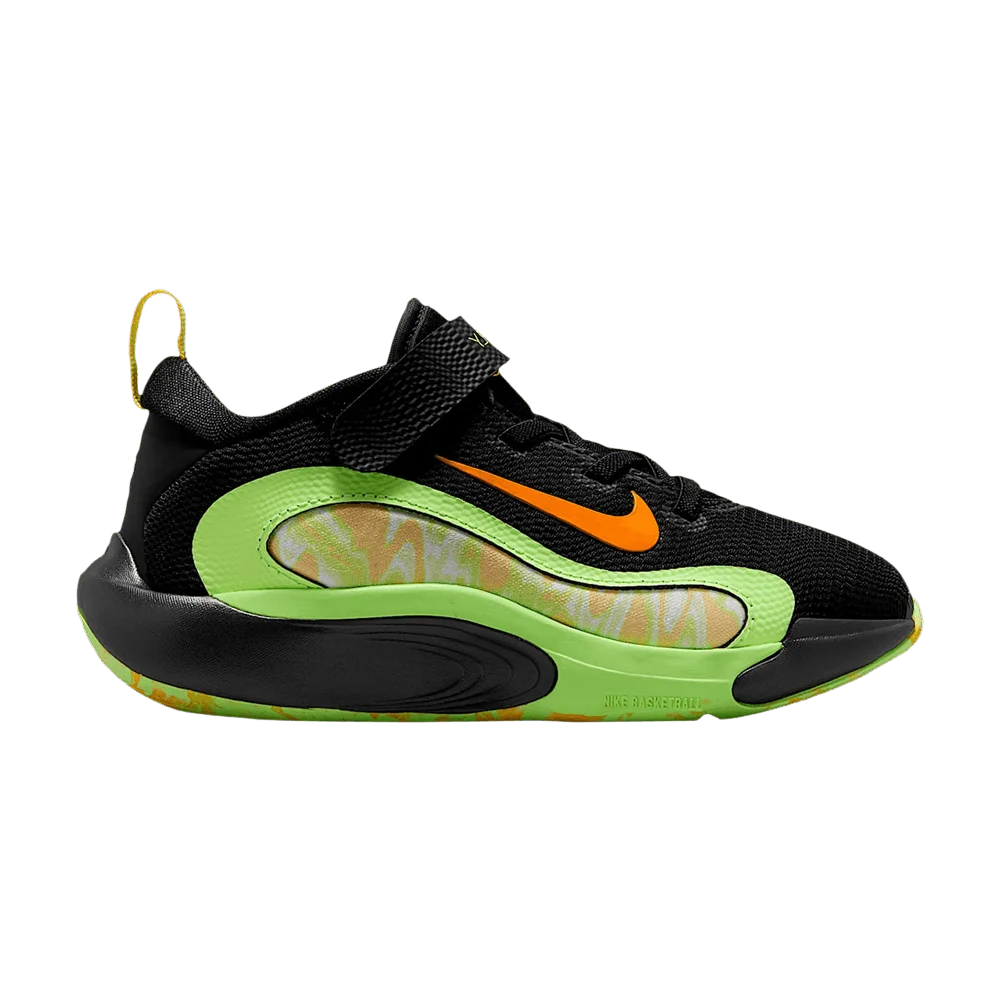 Кроссовки Nike Isofly SE PS 'Black Laser Orange Lime Blast'