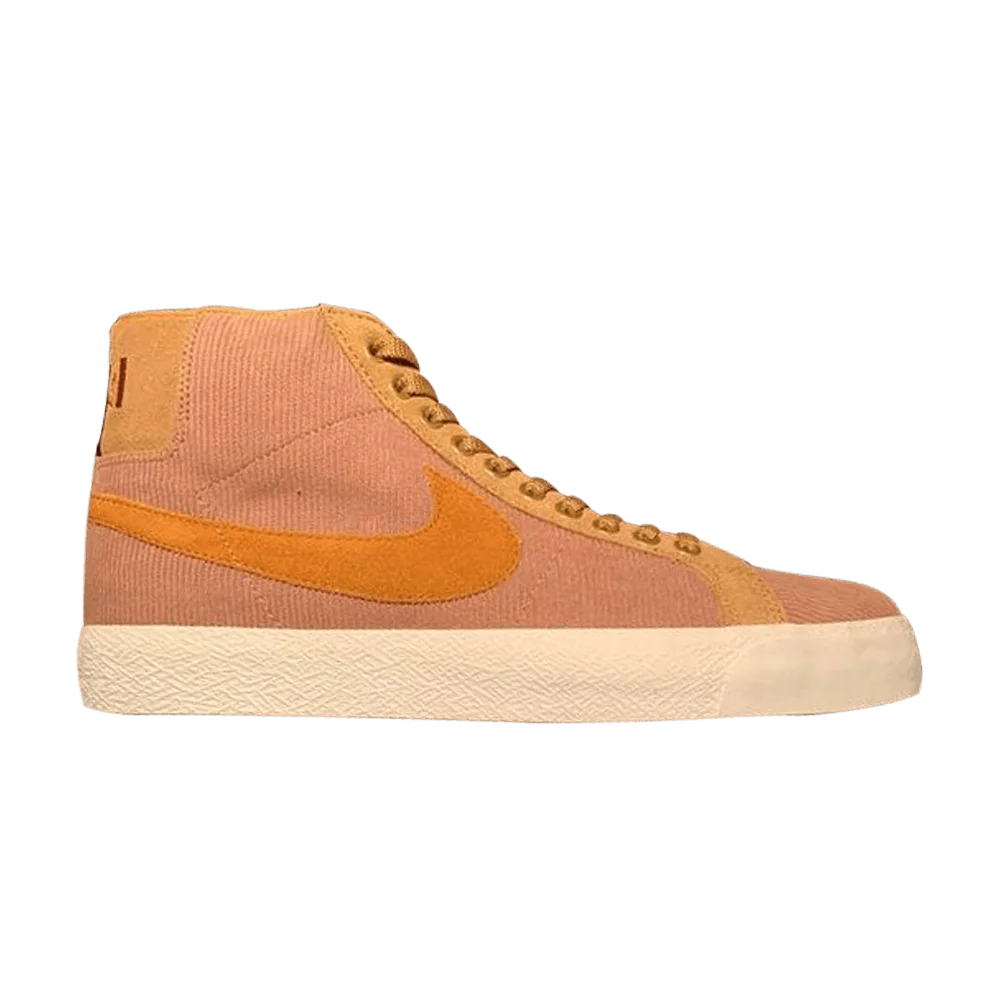 Кроссовки Oski x Nike Blazer Mid SB 'Orange Label'