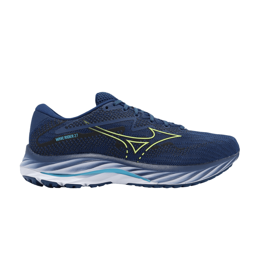 Кроссовки Mizuno Wave Rider 27 'Peony Sharp Green'
