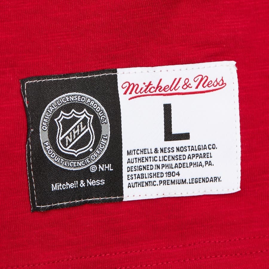 Футболка Mitchell & Ness Red Detroit Red Wings Legendary Slub T-Shirt