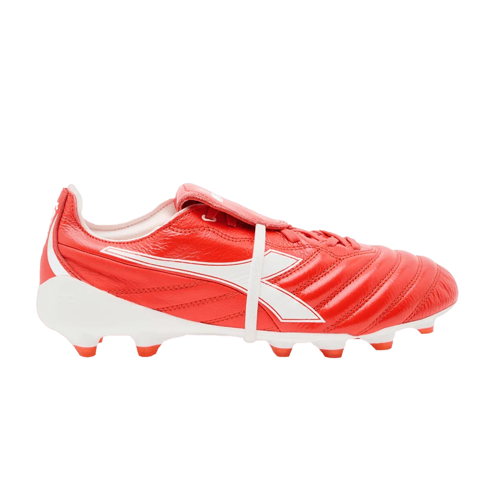 Krossovki-Diadora-Brasil-Elite-Tech-LPX-FG-Fluo-Red