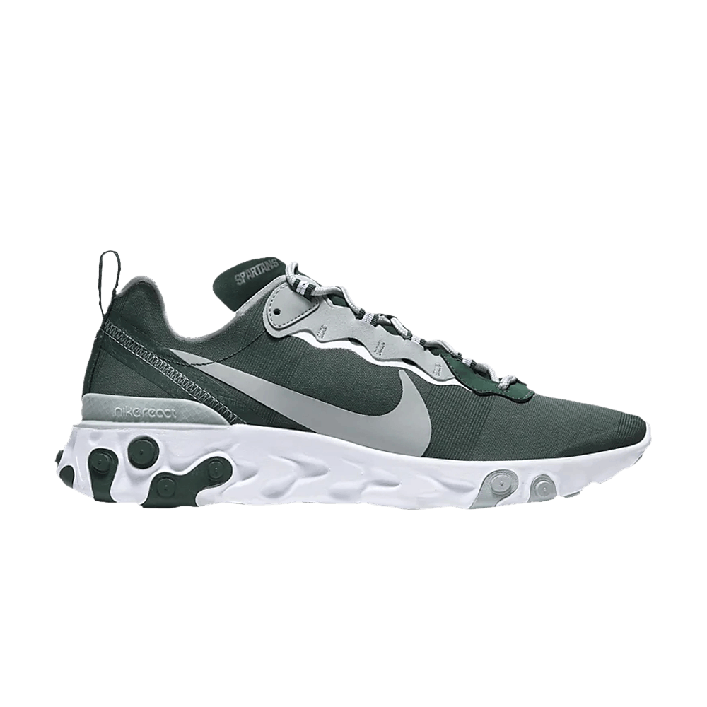 Кроссовки Nike React Element 55 'Michigan State Spartans'