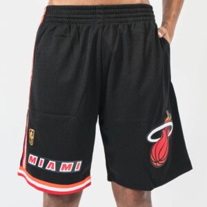 Mitchell-Ness-Miami-Heat-1996-97-Hardwood-Classics-Throwback-Swingman-NBA-Shorts-1-300x300