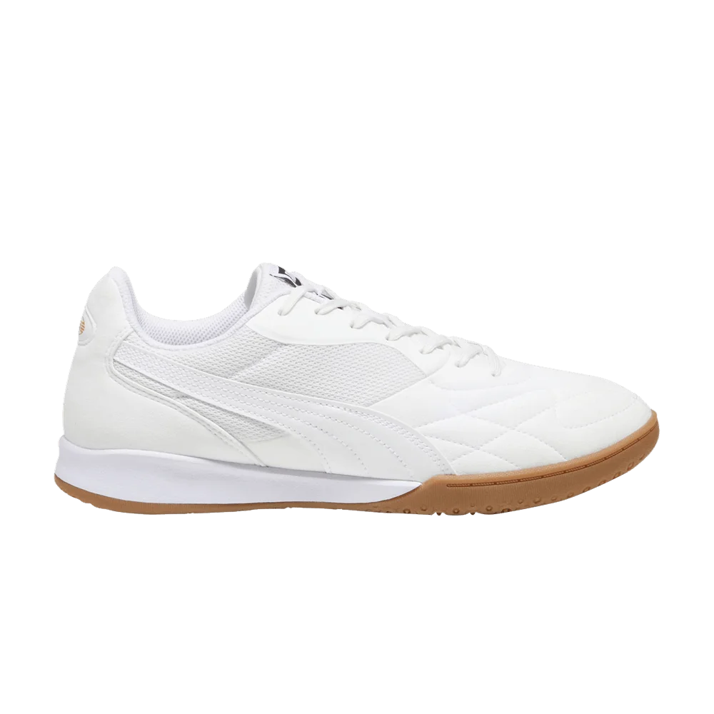 Krossovki-Puma-King-Top-IT-White-Gold