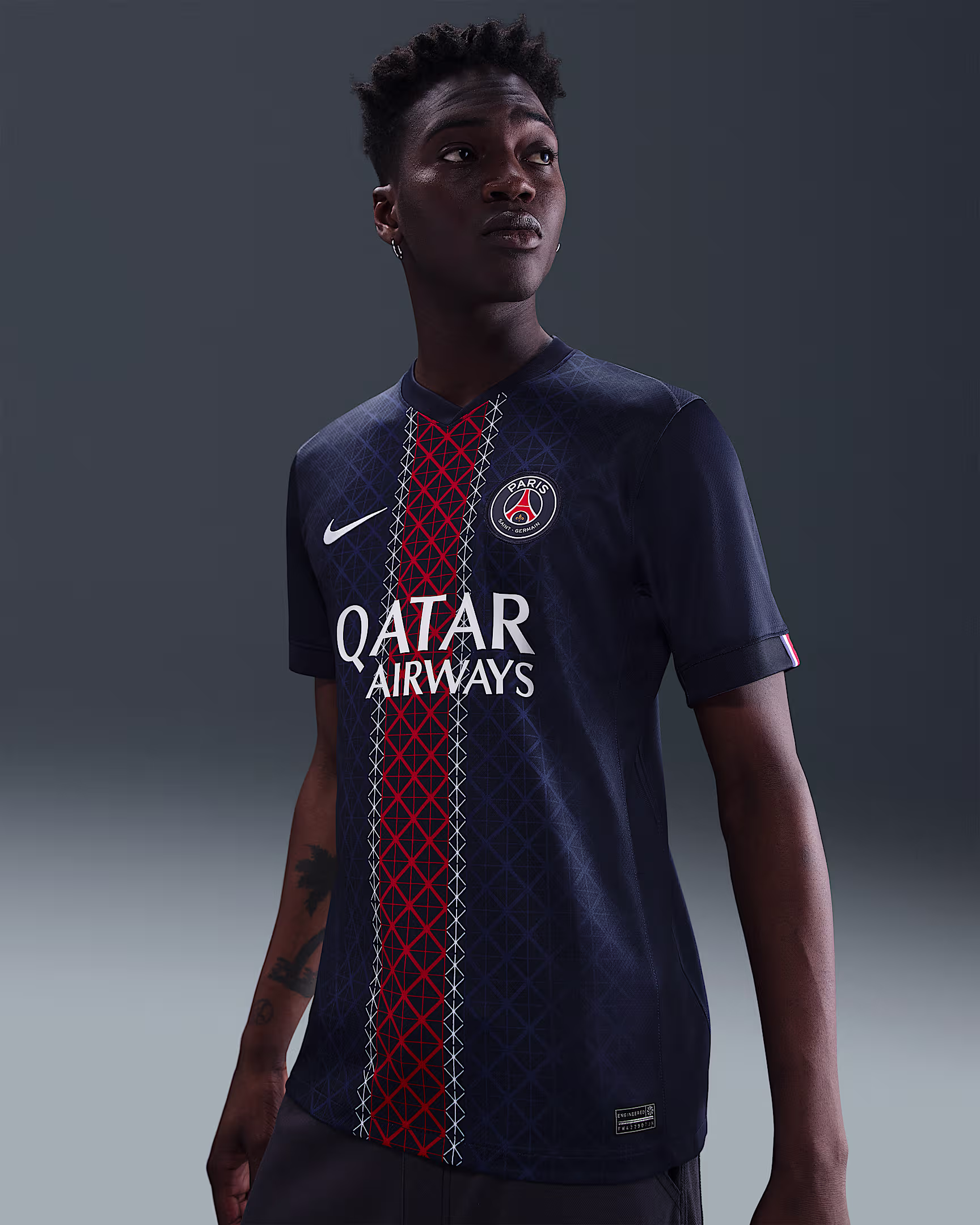 Футбольное джерси Paris Saint-Germain 2025/26 Stadium Home