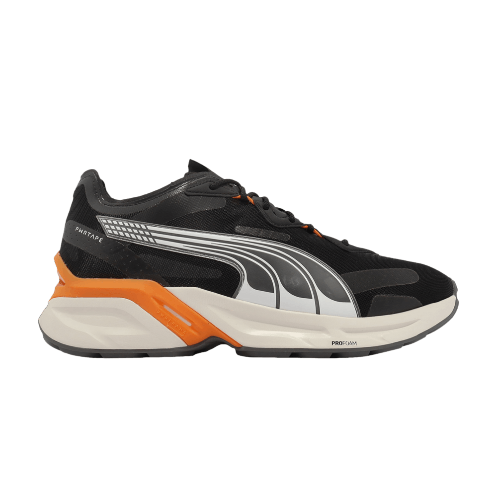 Кроссовки Puma Pwrframe Aerogram Blaze 'Black Vibrant Orange'