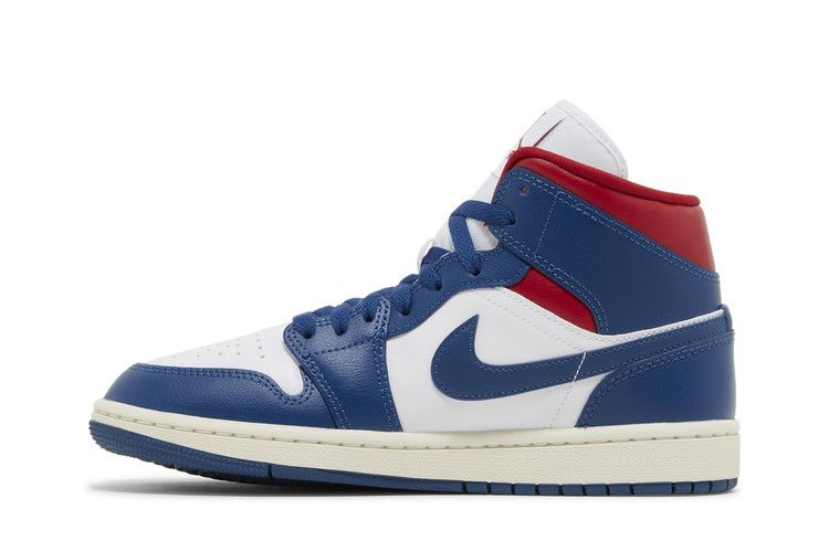 Кроссовки Wmns Air Jordan 1 Mid 'French Blue'
