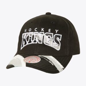 Mitchell-Ness-Black-Los-Angeles-Kings-Brushed-Past-Ya-Pro-Snapback-Hat-300x300